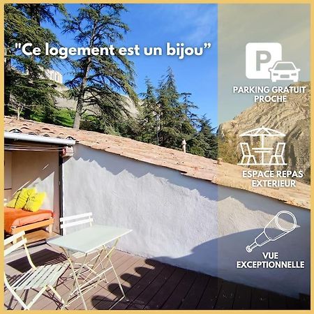 La Terrasse De La Citadelle Apartment Sisteron Bagian luar foto