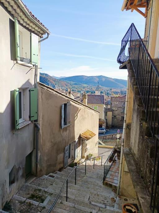 La Terrasse De La Citadelle Apartment Sisteron Bagian luar foto